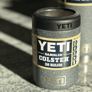 YETI Black Stone Colster  NEW!